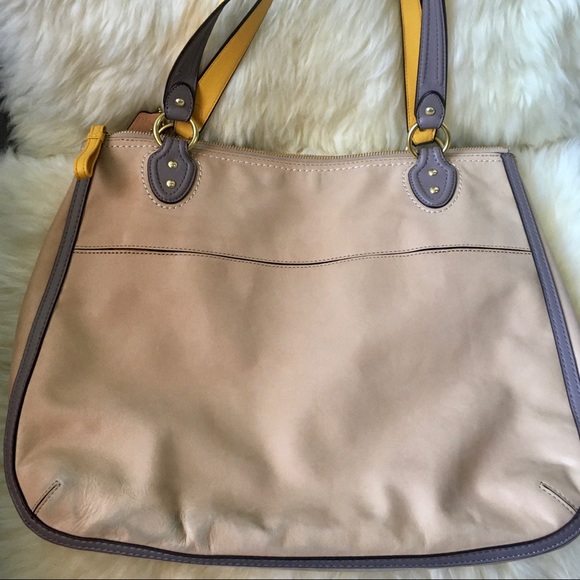 Coach Poppy Colorblock Tote Bag - Picture 8 of 13